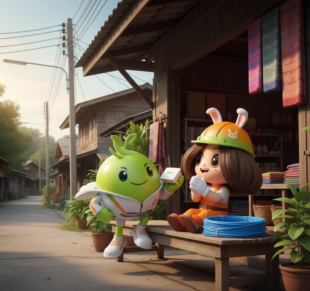 3BB เน็ตบ้านไฟเบอร์ อำเภอชนบท ขอนแก่น