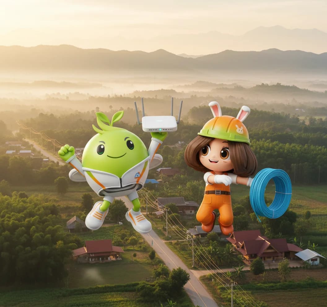 3BB เน็ตบ้านไฟเบอร์ อำเภอสีชมพู ขอนแก่น