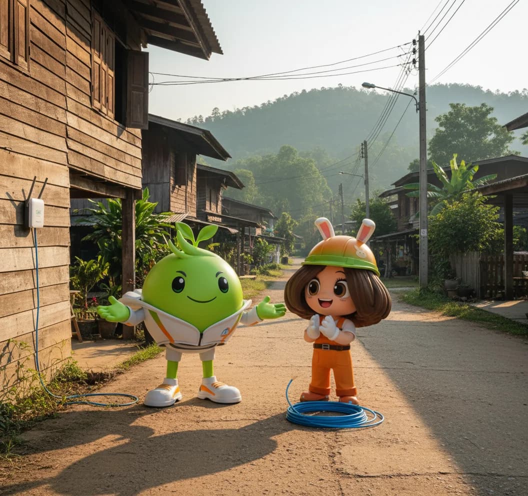 3BB เน็ตบ้านไฟเบอร์ อำเภอเวียงเก่า ขอนแก่น